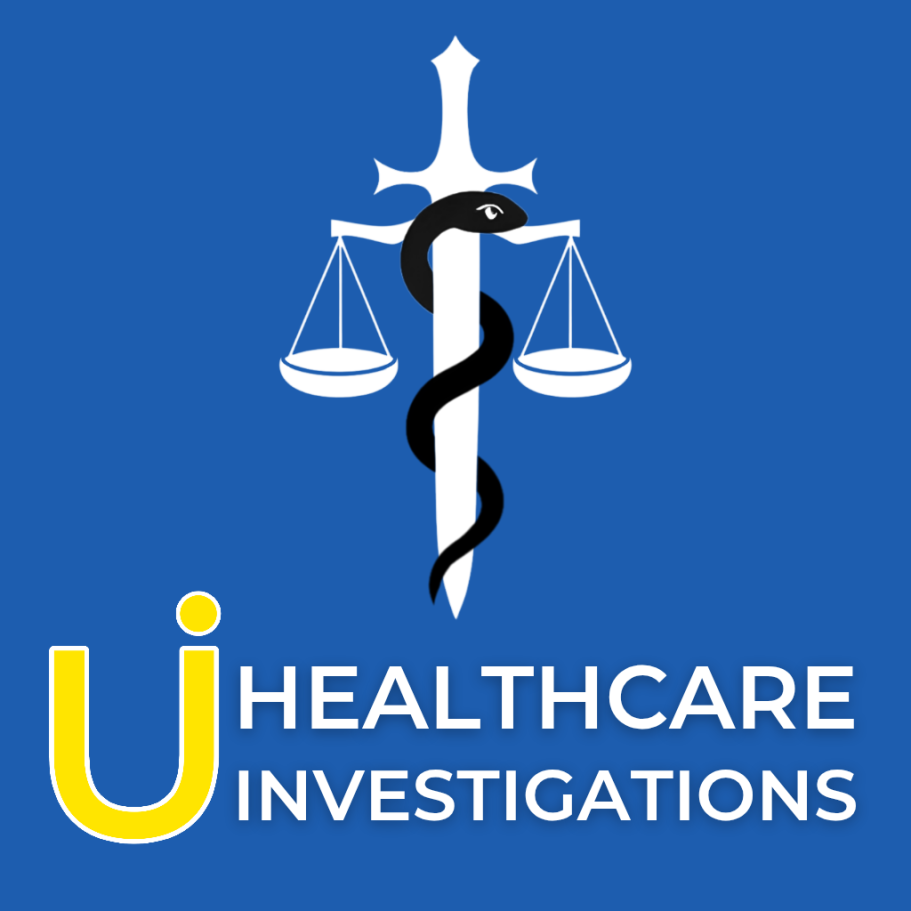 Logo for UI Healthcare Investigations (UIHI)